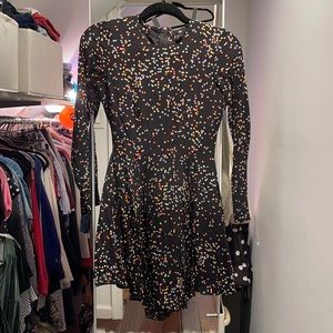 Confetti dot dress